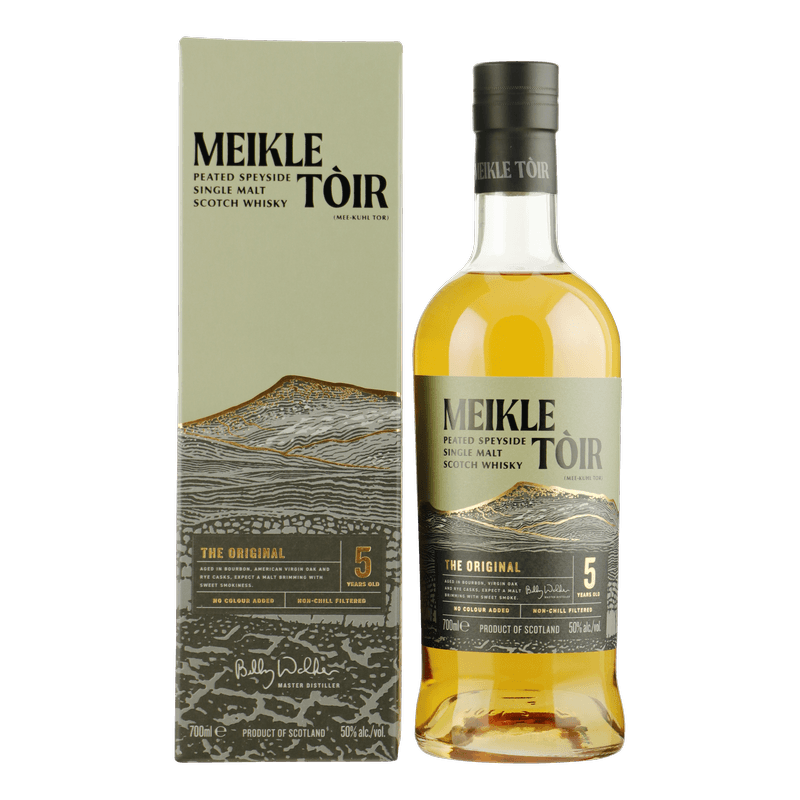 MEIKLE TOIR 5YO The Original Peated Speyside Single Malt