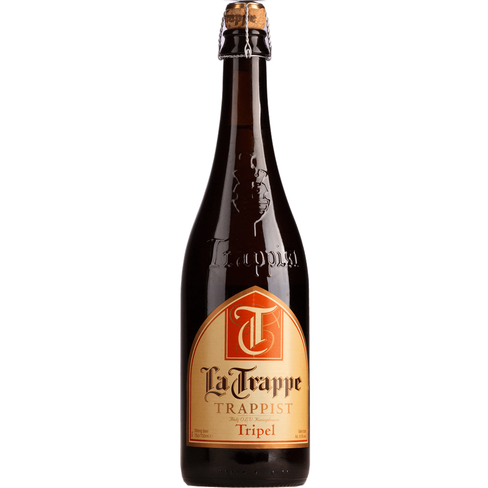 La Trappe Tripel 75cl — goudkleurige trappist met fruitige aroma’s, subtiele kruiden en een droge, verfrissende afdronk.