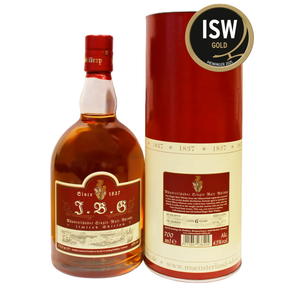 J.B.G. Münsterländer Whisky 6 YO Single Malt