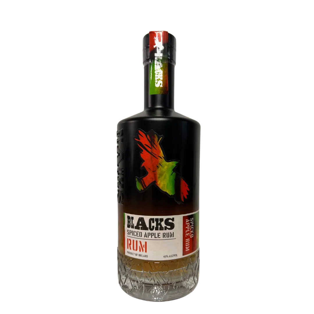 Blacks Spiced Apple Rum — fruchtiger Apfelrum mit Zimt und Nelke, perfekt für Cocktails.