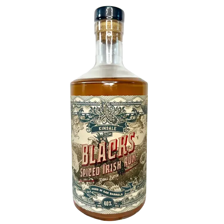 Blacks Spiced Irish Rum 40% — Nu bij Slijterij Ad Fundum