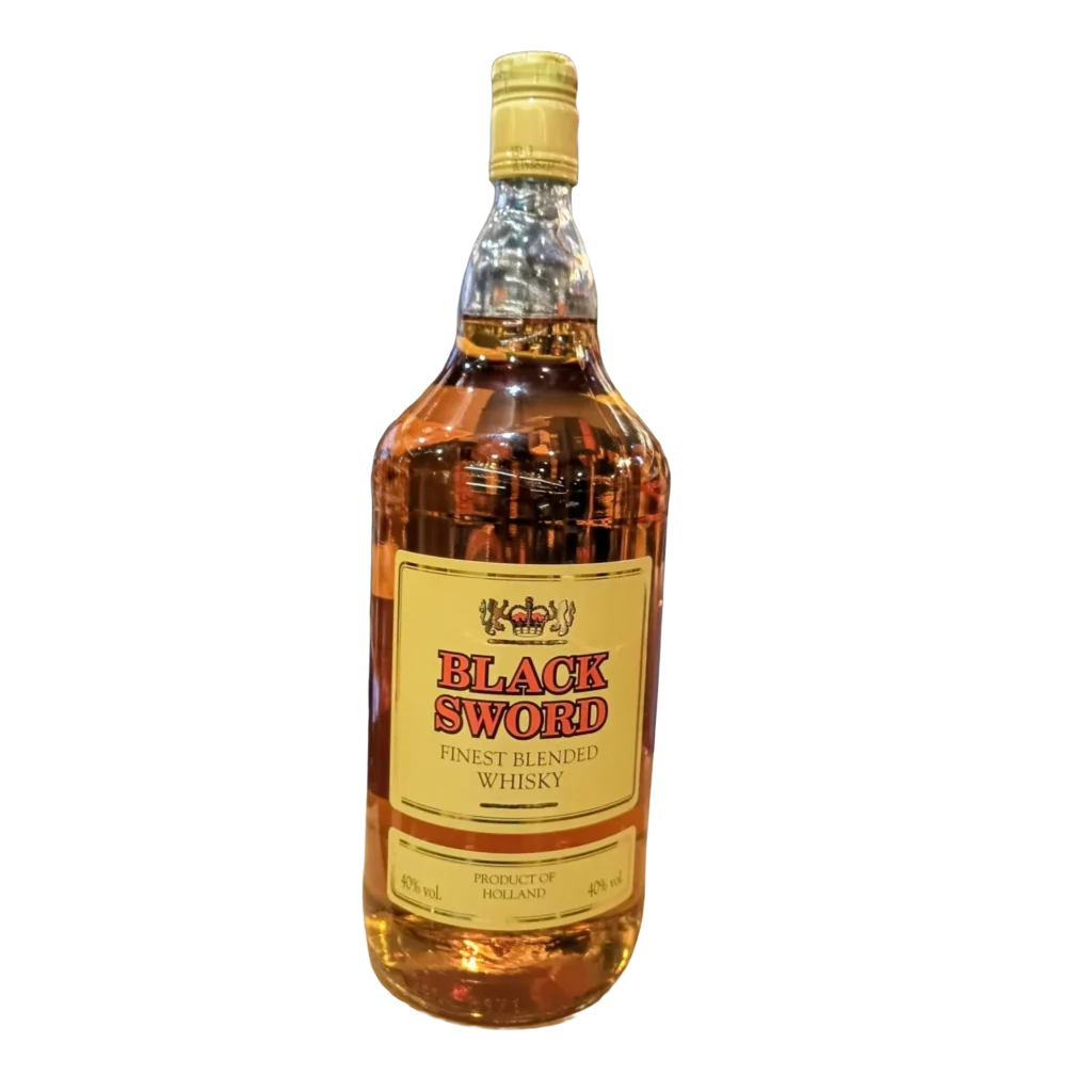 Black Sword Blended Whisky 40% 1.5 L — Large bottle for mixing | Ad Fundum