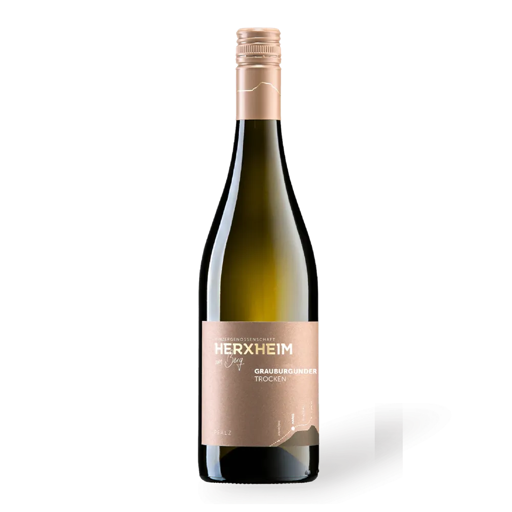 Grauburgunder, Pinot Gris, droge witte wijn, Herxheim, 2025