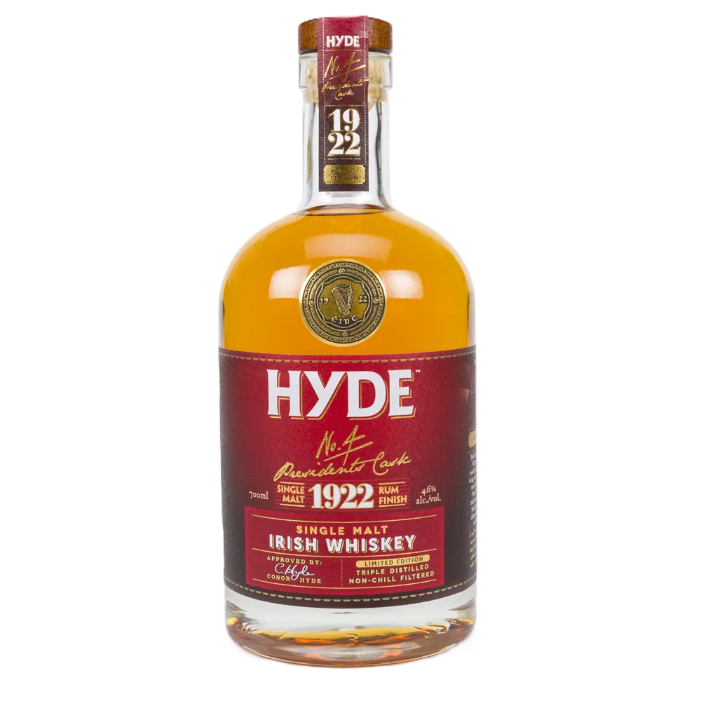 Hyde No.4 President’s Cask – Single Malt Rum Cask Finish (6 jaar) 