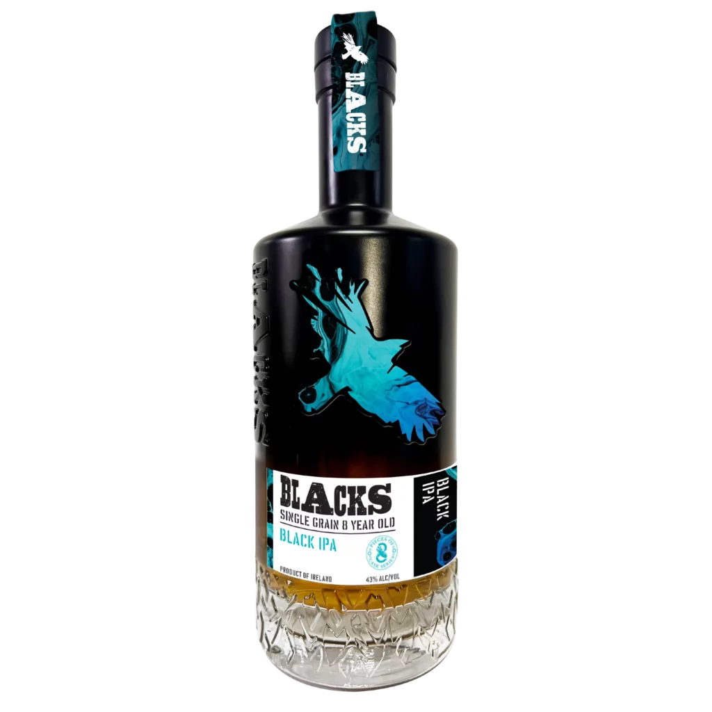 Blacks Single Grain 8 Year Old Black IPA Finish 43% — Ad Fundum