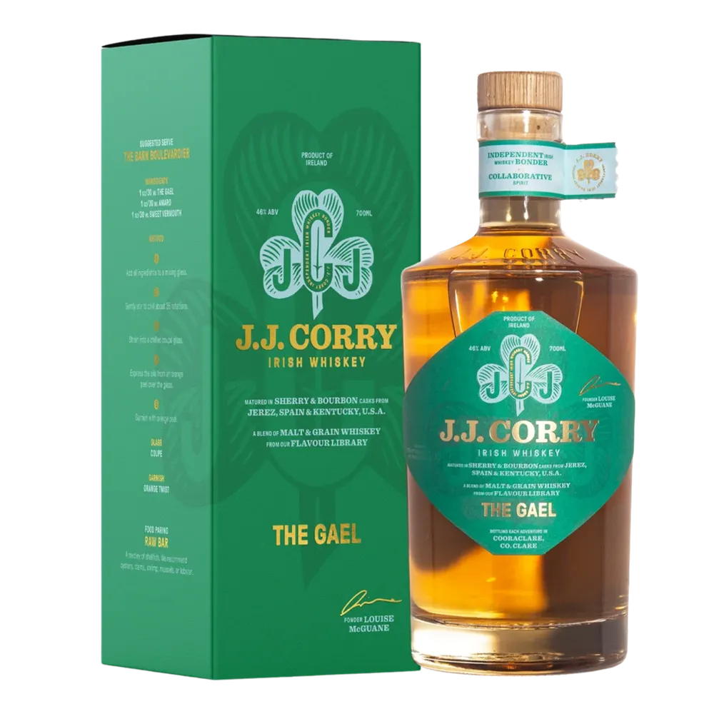 J.J. Corry THE GAEL Irish Whiskey – Premium Blend | Ad Fundum