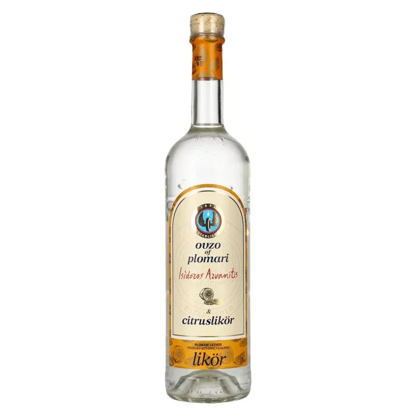 Ouzo Plomari Citruslikeur 34% Vol. 0,7l 