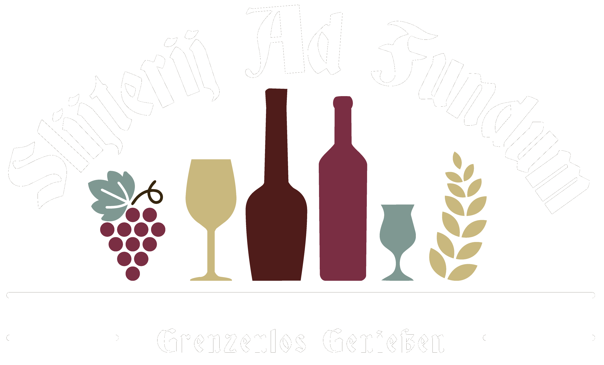 Slijterij Ad Fundum LOGObreed Wit Color