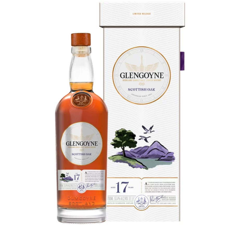Buy Glengoyne Scottish Oak 17 YO – Highland Single Malt Whisky | Ad Fundum